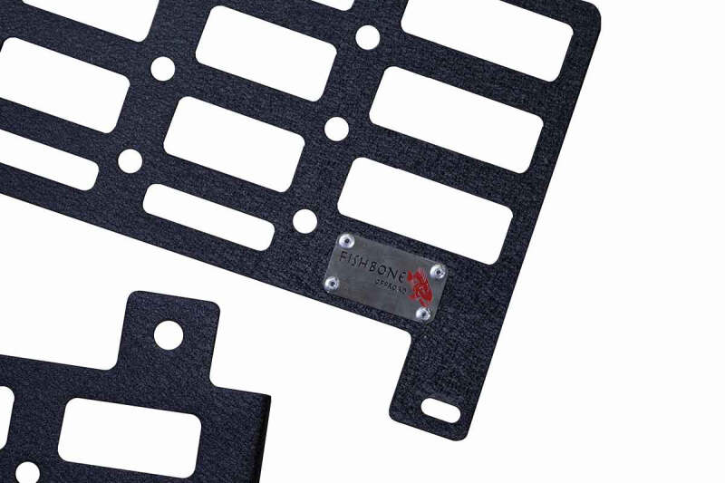 Toyota Tacoma Molle Panel - Passenger Side - Fishbone Offroad - Bedside Molle Panel - Black - `16-`27